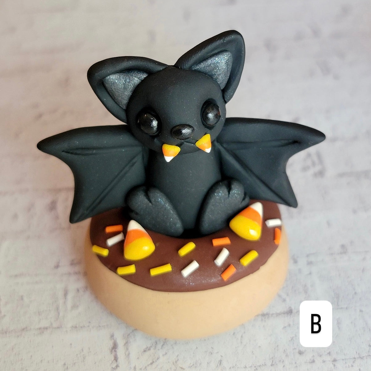 Fall Donut Critters, Handmade Clay Donuts