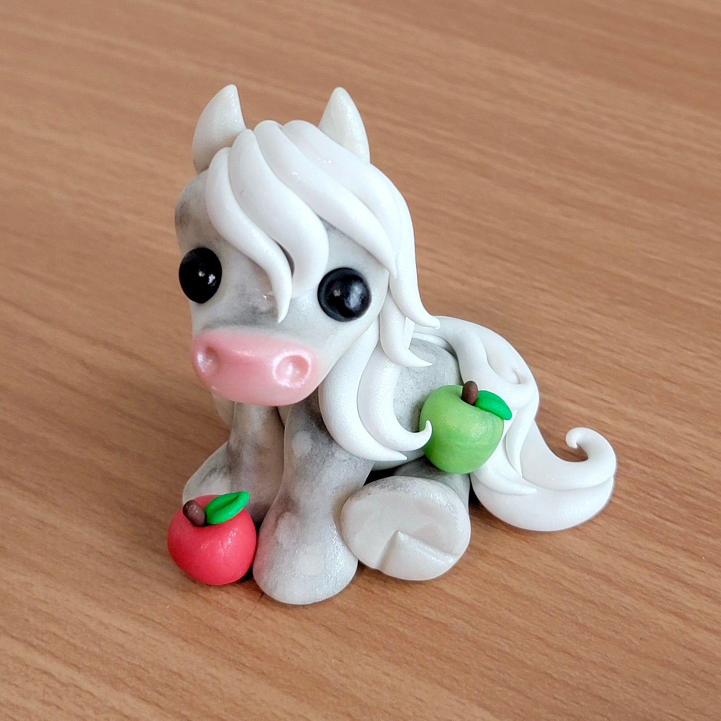 Apple Pony “Applejack”, Handmade Clay Pony