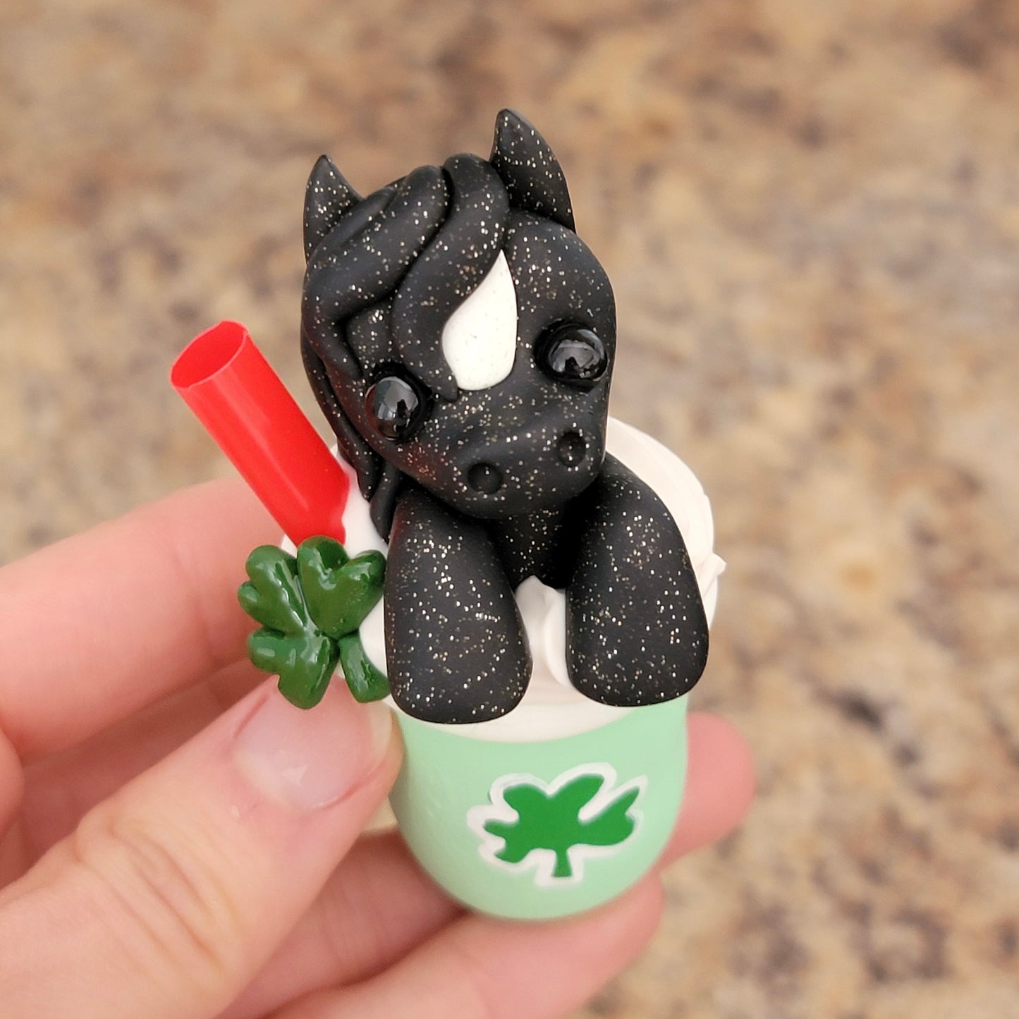 Shamrock Shake Pony, Pony Sculpture