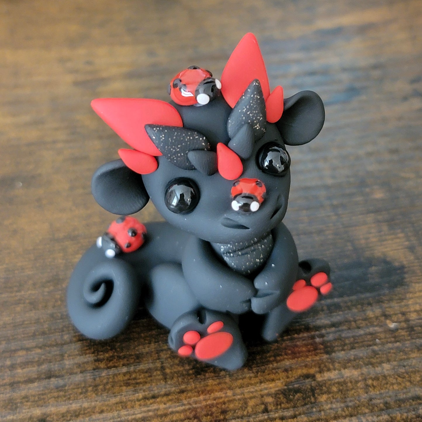 Ladybug Dragon, Dragon Sculpture