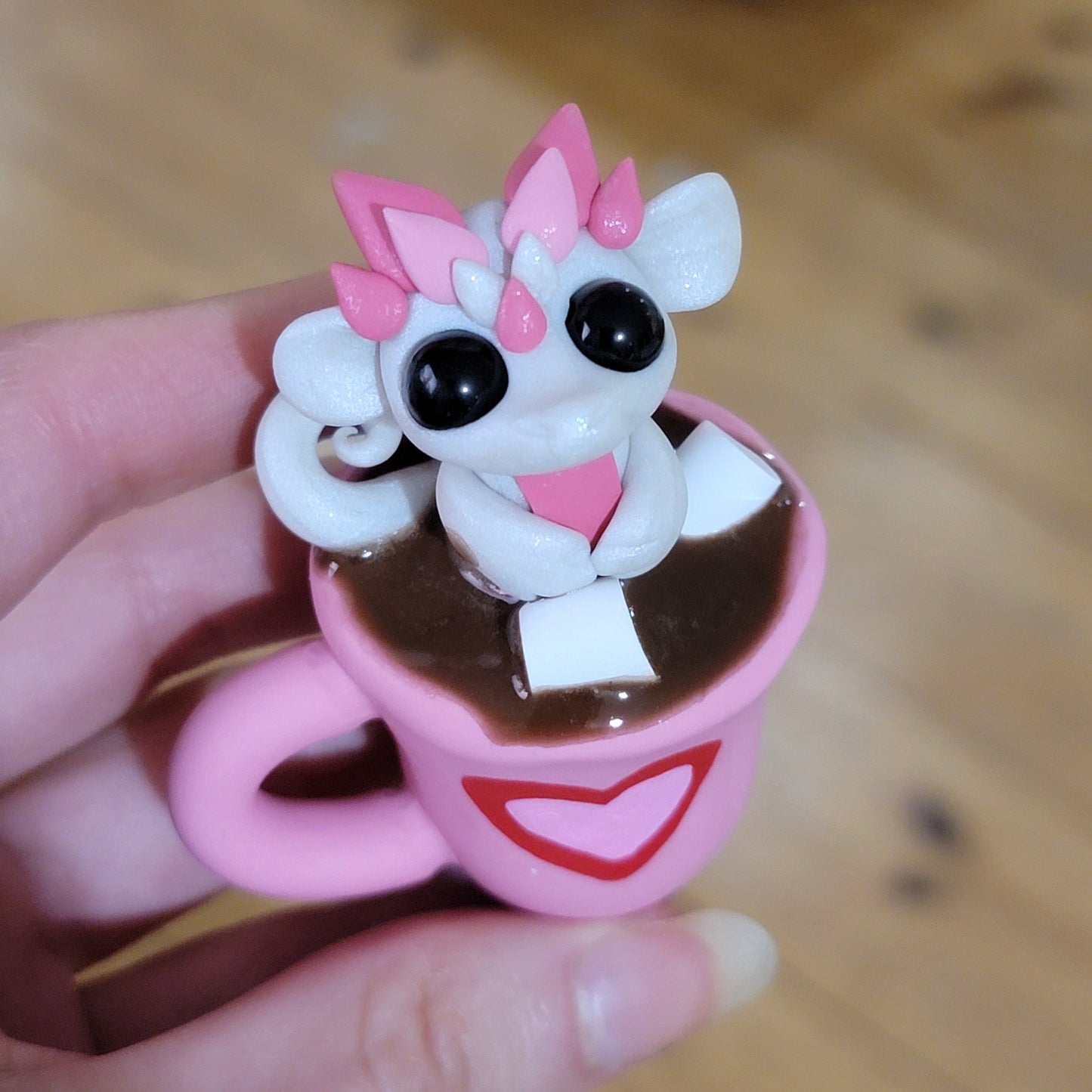 Valentine Dragon Cocoa Mug