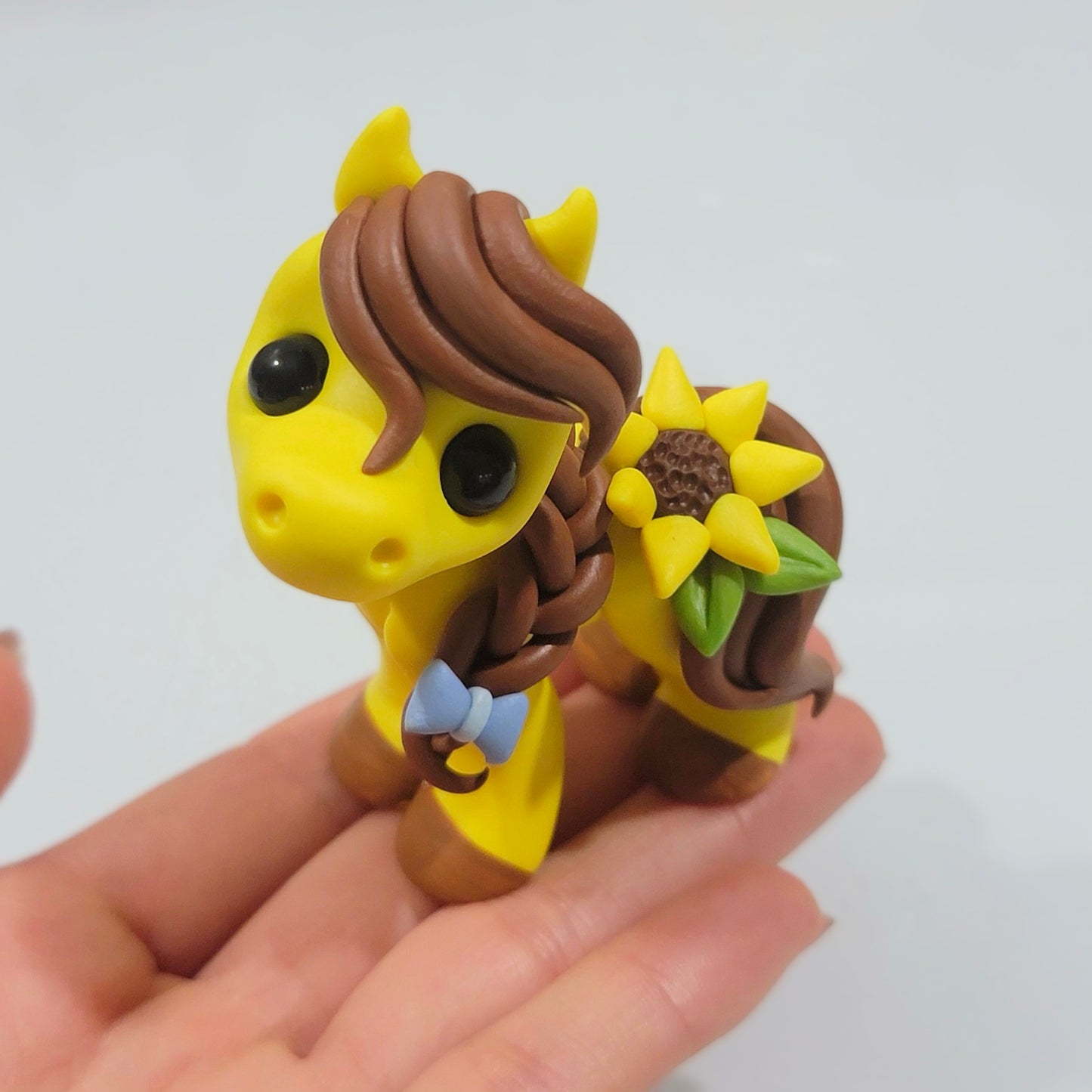 Mini Sunflower Pony “Sunshine”, Horse Sculpture