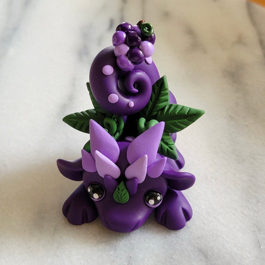 Grape Dragon, Fruit Dragon Sculpture