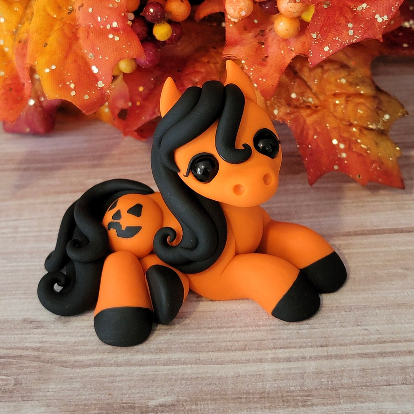 Pumpkin Pony “Jackie”, Horse Sculpture