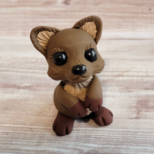 Quokka “Gingerbread”, Handmade Clay Quokka