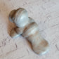 Chunky Manatee “Mochi”, Handmade Clay Manatee