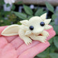 Mini Glow in the Dark Axolotl, Axolotl Sculpture