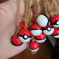 Handmade Pokeball Necklace