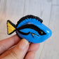 Blue Tang Fish “Raspberry”, Hand-Painted Tropical Fish