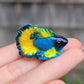 Betta Fish Charms, Clay Charm