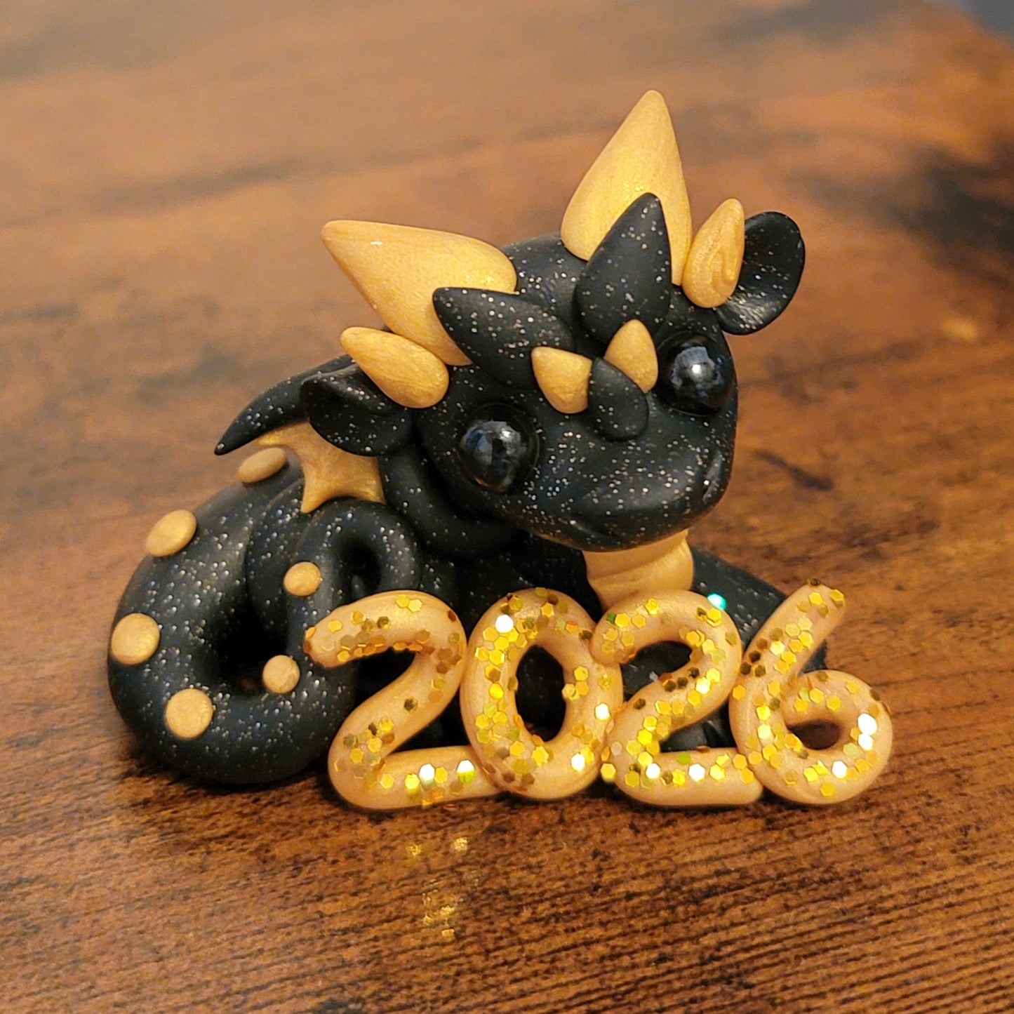 2026 Dragon, Handmade Clay Dragon