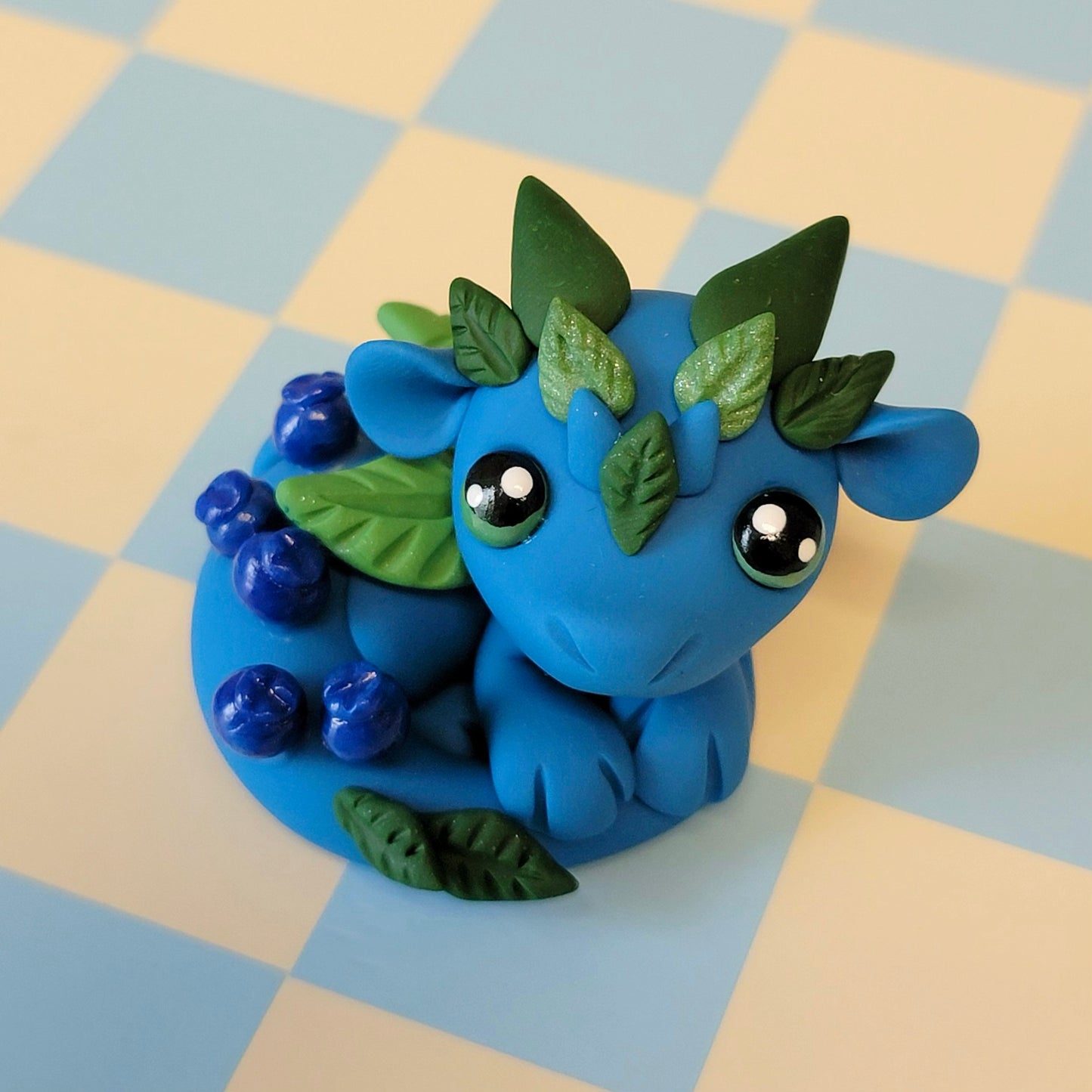 Mini Blueberry Dragon, Dragon Sculpture