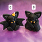 Baby Bats, Handmade Clay Bats