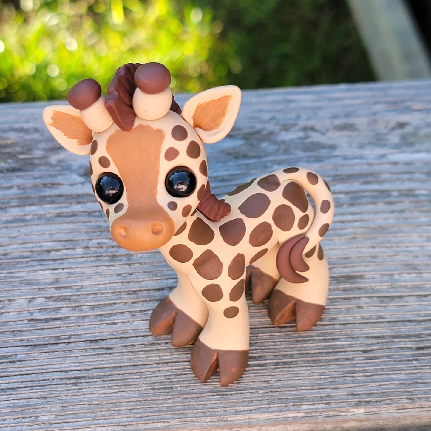 Curious Baby Giraffe “Winston”, Giraffe Sculpture