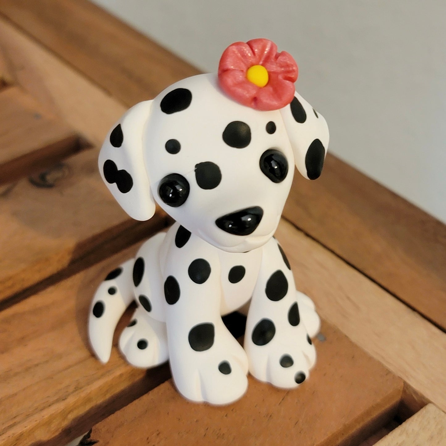Dalmatian Pup “Flower”, Dog Sculpture