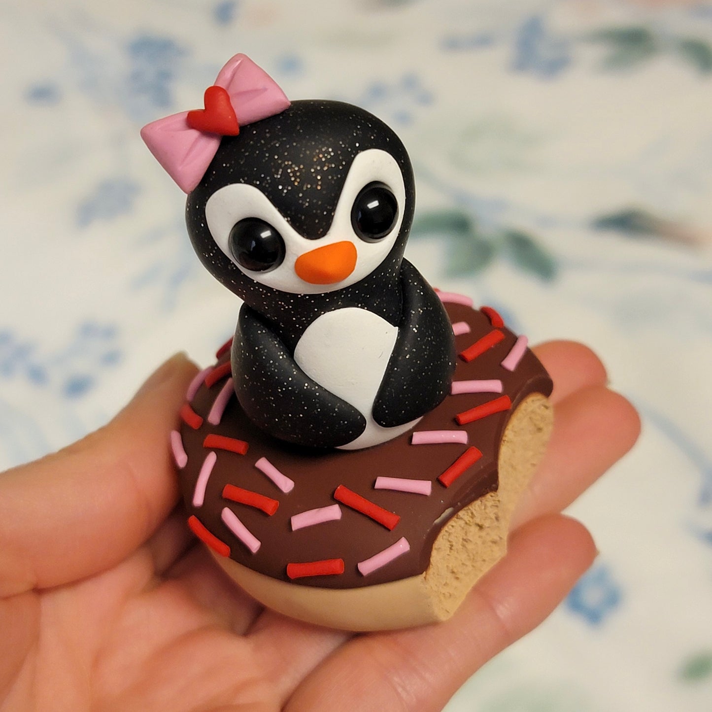 Valentine Donut Penguin