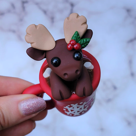 Moose Cocoa Mug