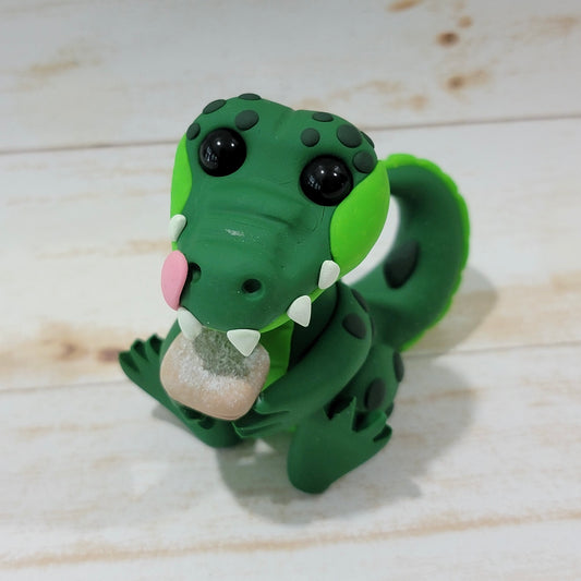 Beignet Gator Sculpture