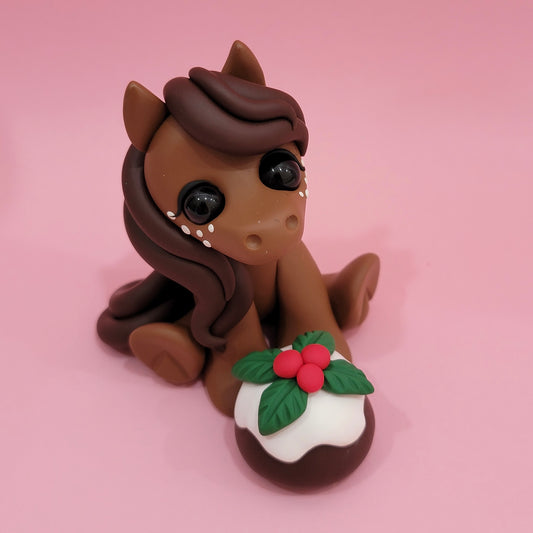 Christmas Pudding Pony “Merry”