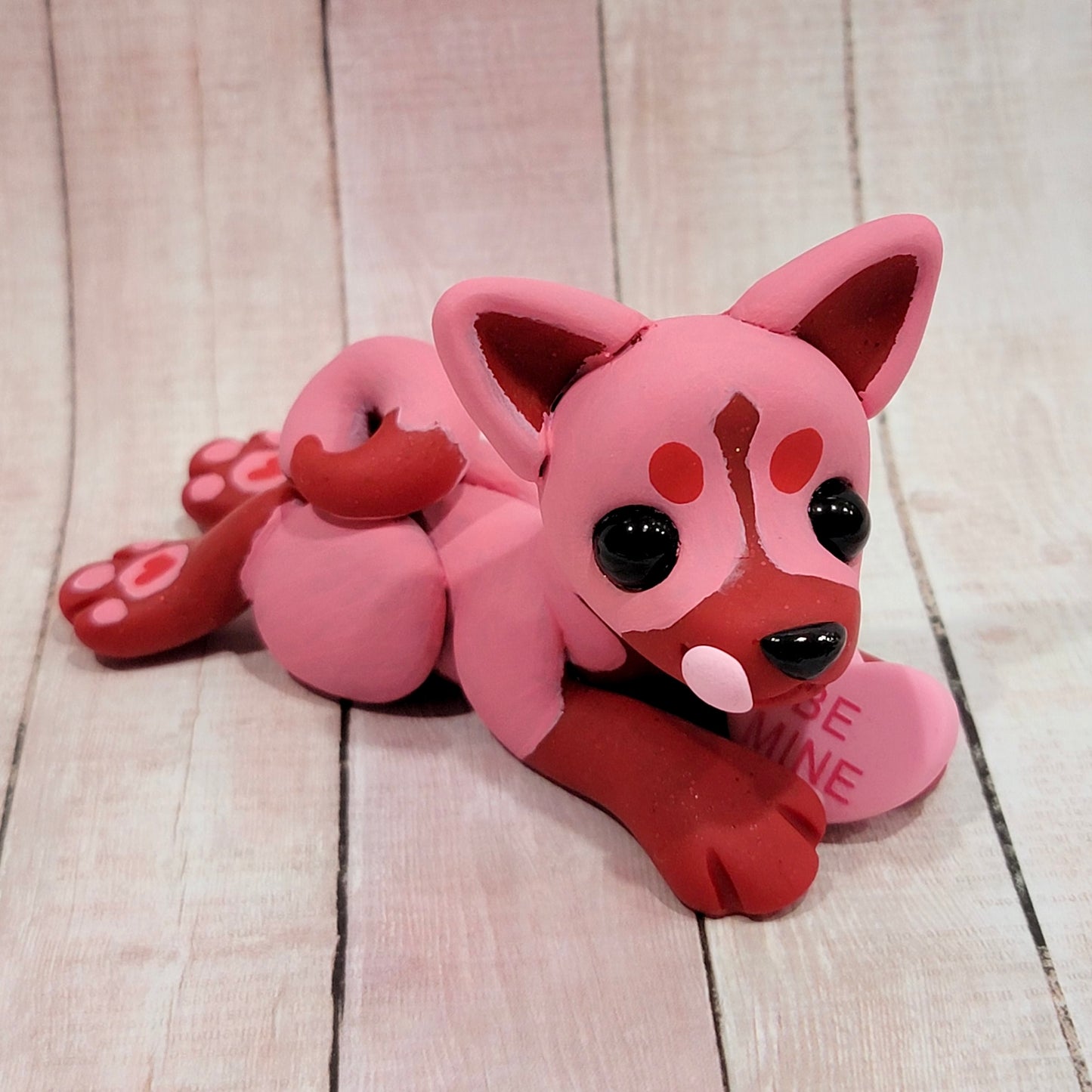 Pink Valentine Pup “Cupid”