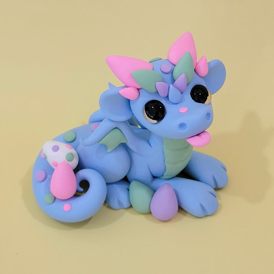 Easter Egg Hoarder Dragon “Polka Dots”