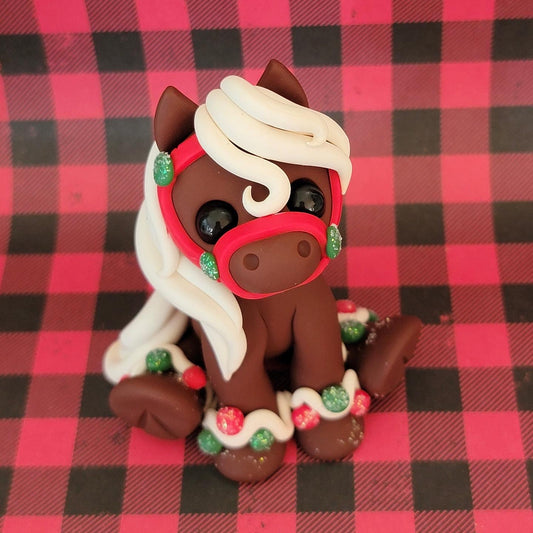 Sitting Gingerbread Pony “Joy”